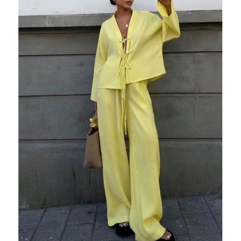 Shirt and trousers set