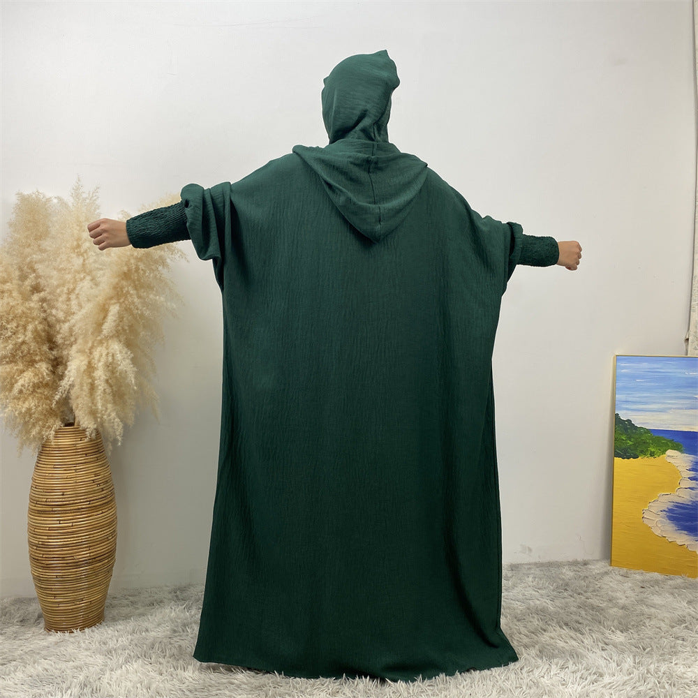 Women's Islamic Dress - Hooded Robe