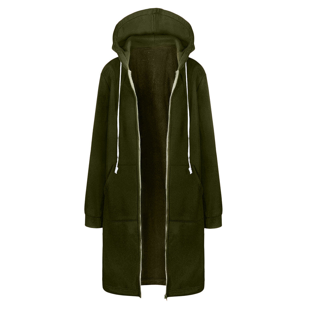 Zipper Hooded Jacket Hoodies