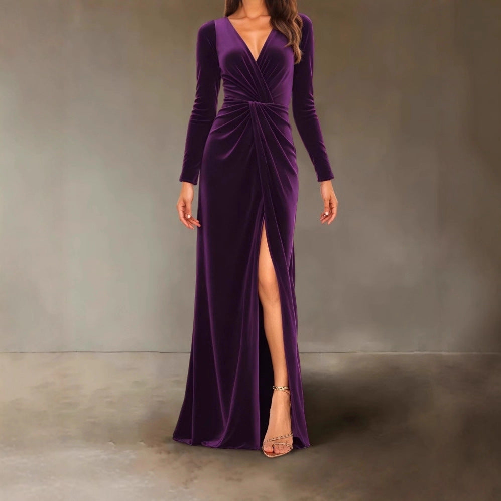 Women's Velvet Dress