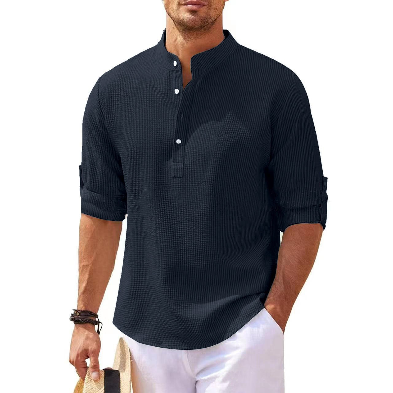 Men's leisure shirt