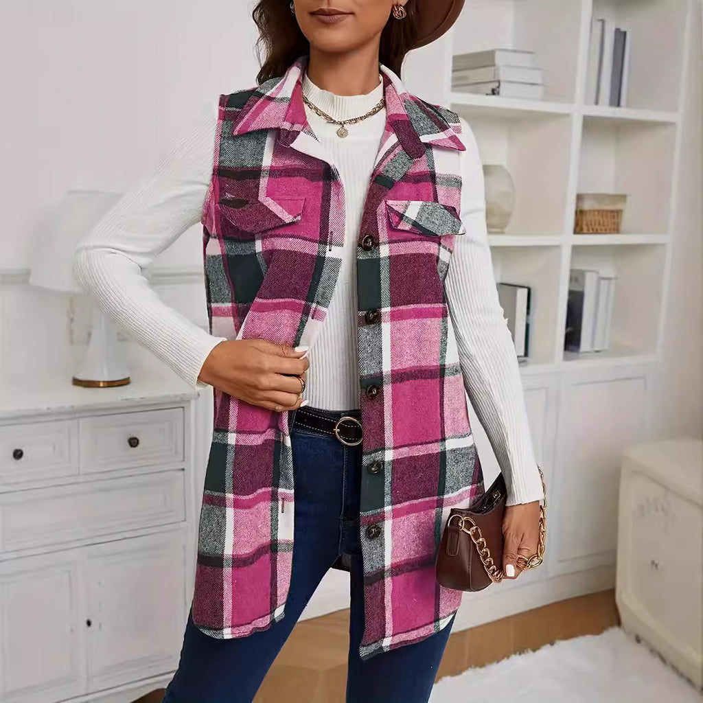Women's wool vest