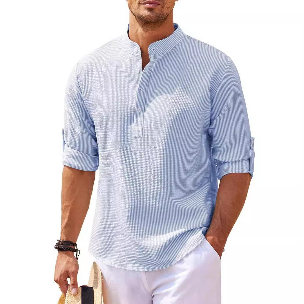 Men's leisure shirt