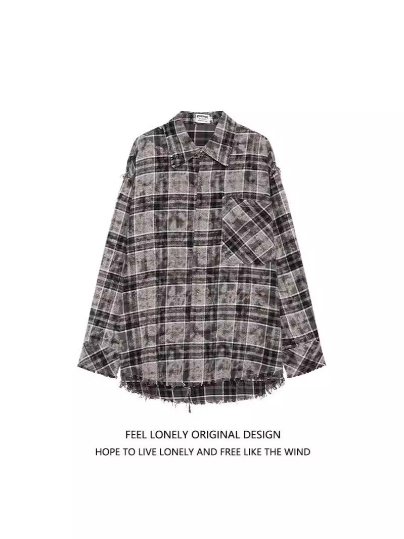 Men's plaid shirt