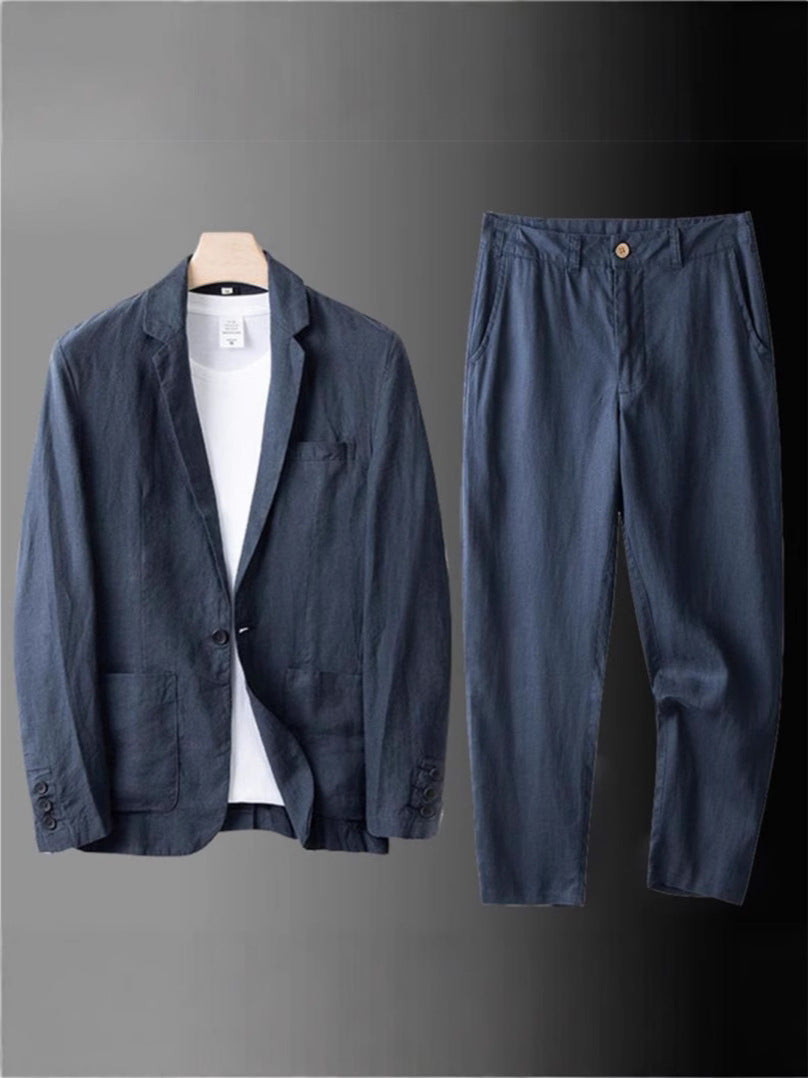 Men's Linen suit set