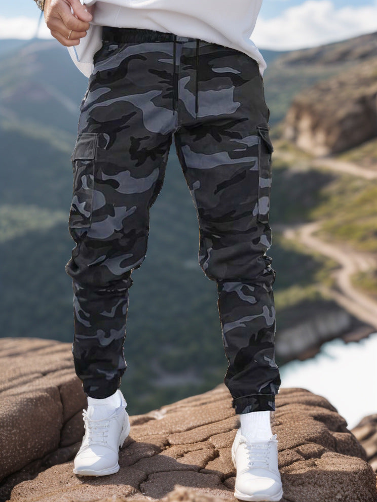 Camouflage work trousers