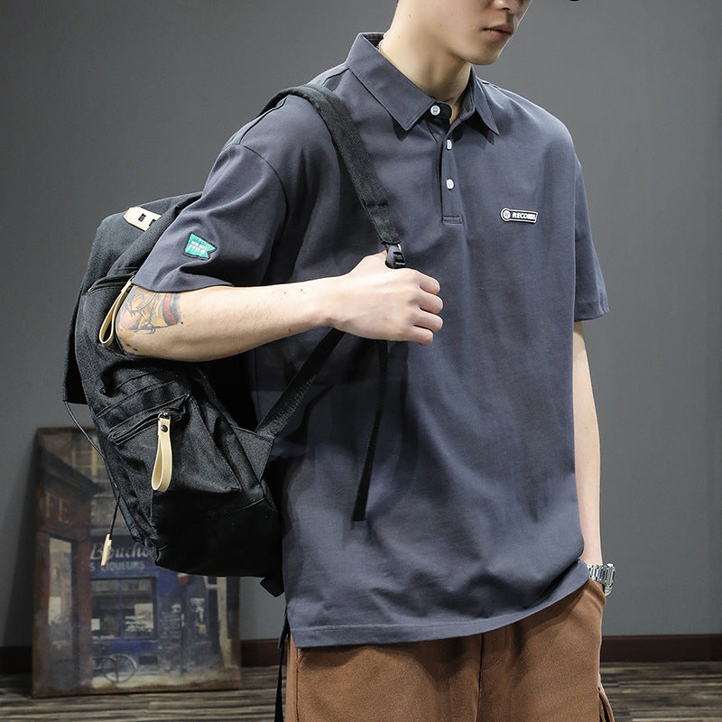 Men in short-sleeved POLO shirts