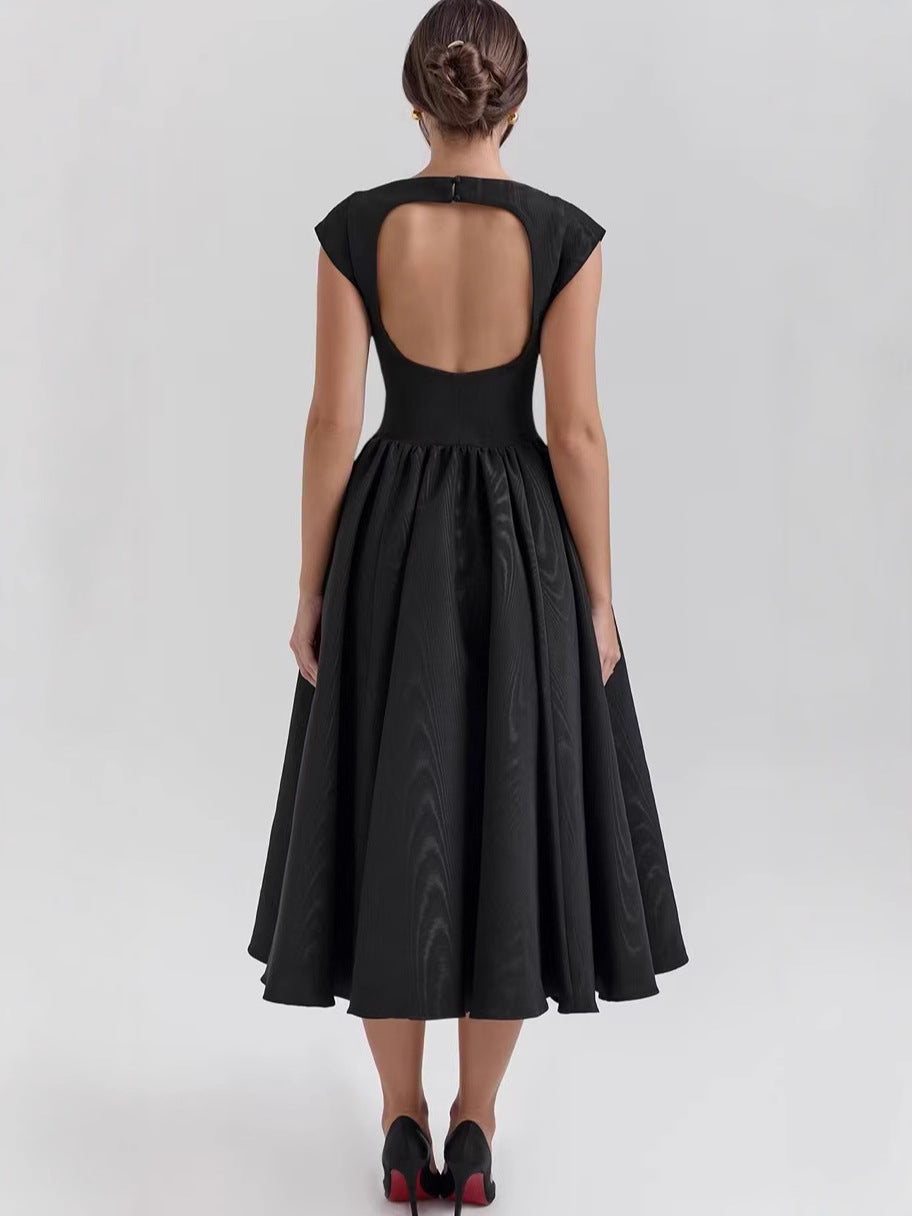 Round neck dress