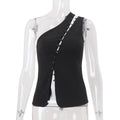 Fashion Sleeveless Vest with Hook Closure