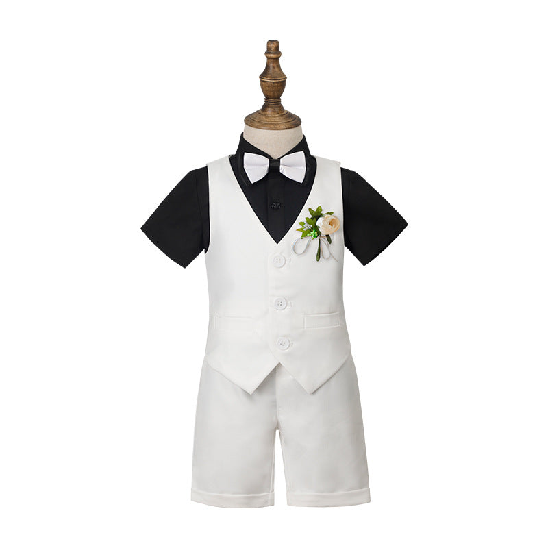 Boys' Formal Vest Suit Set