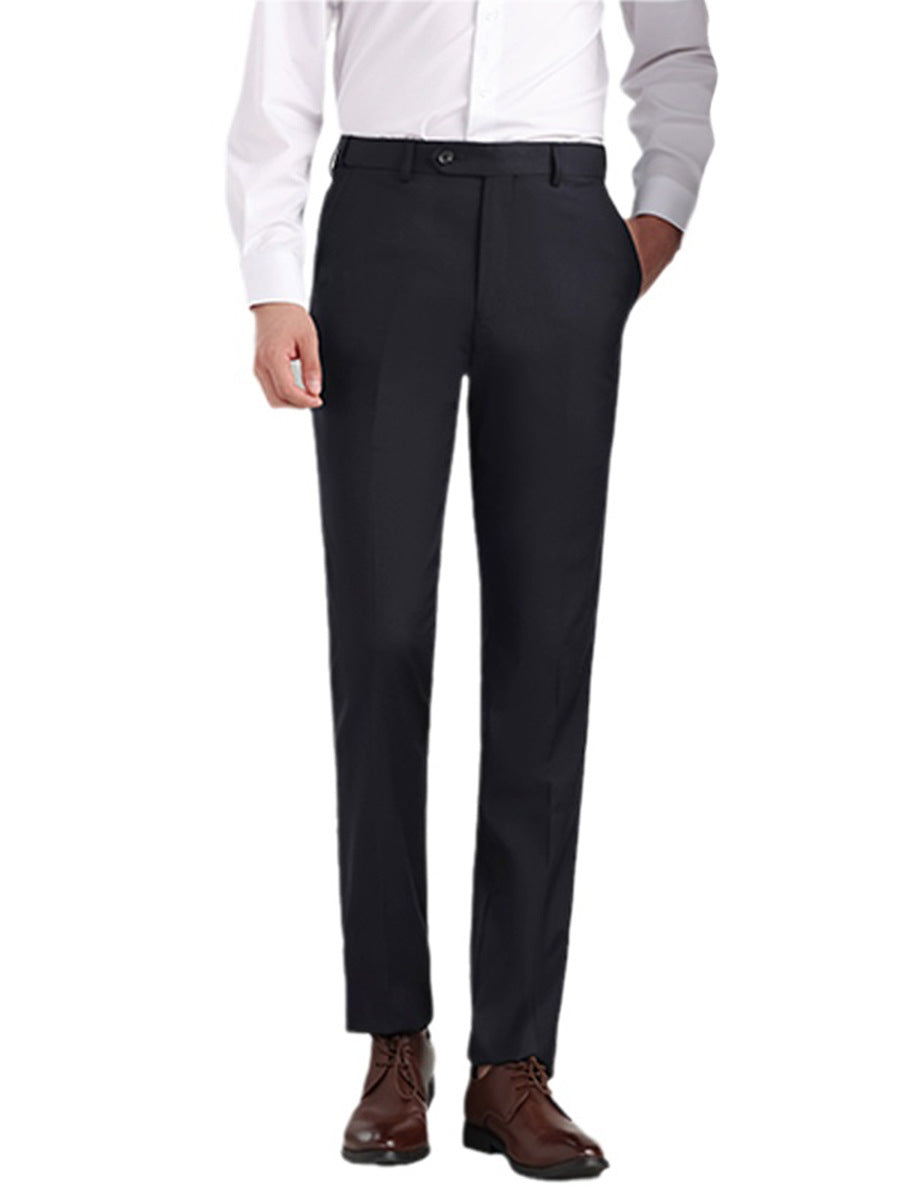 Men's Formal Straight-Leg Trousers