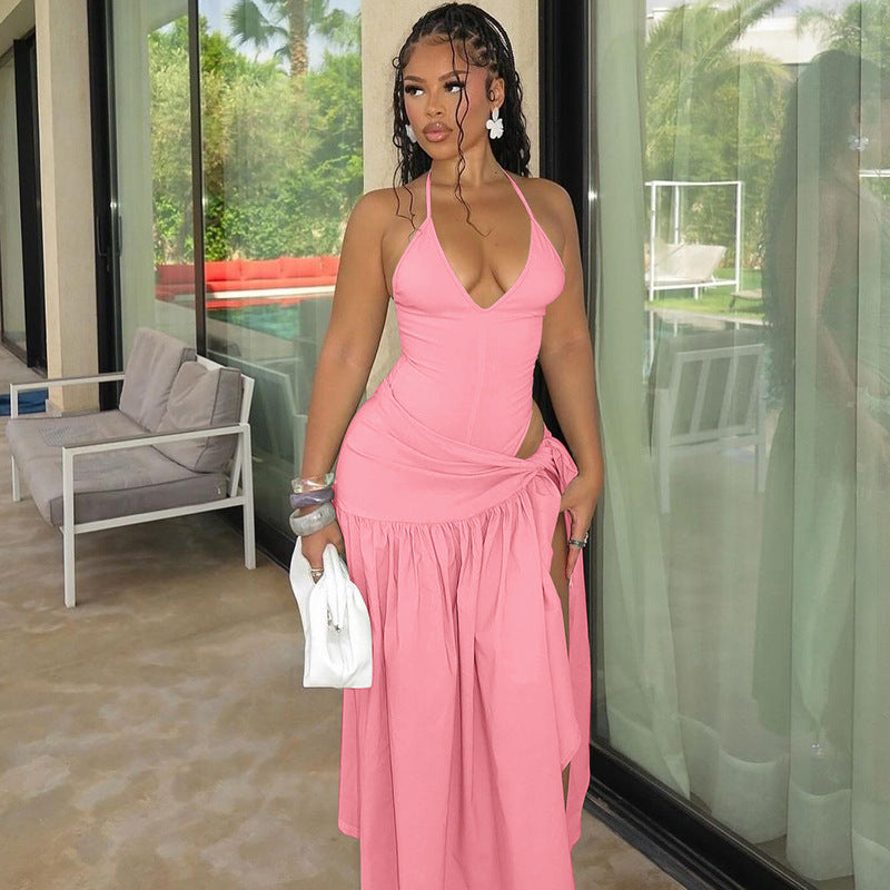 Women's Jumpsuit and Skirt Set