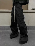Mens Loose Fit Cargo Trousers