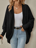 Mid-Length Knitted Cardigan