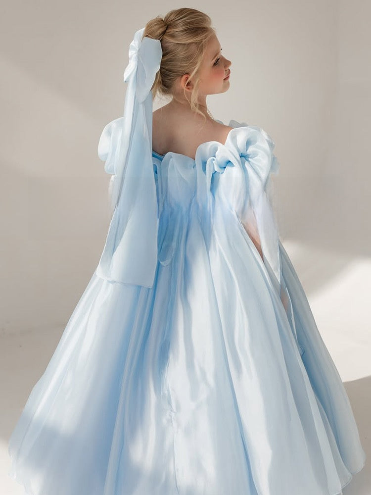 Blue Princess Tutu Dress for Girls