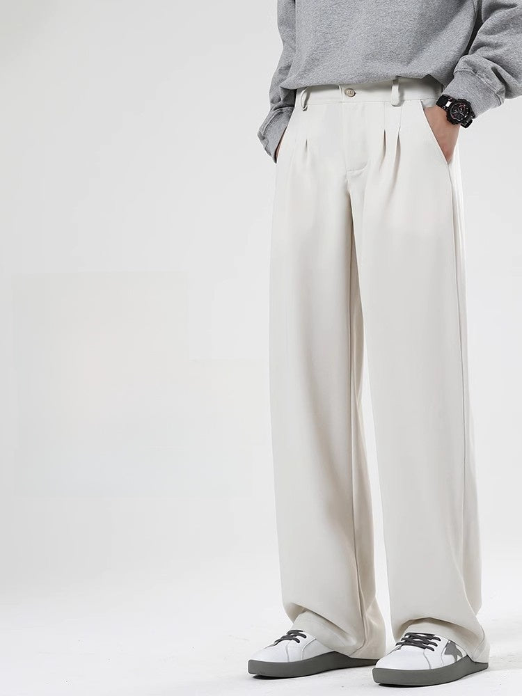 Men's Casual Loose Fit Dress Pants