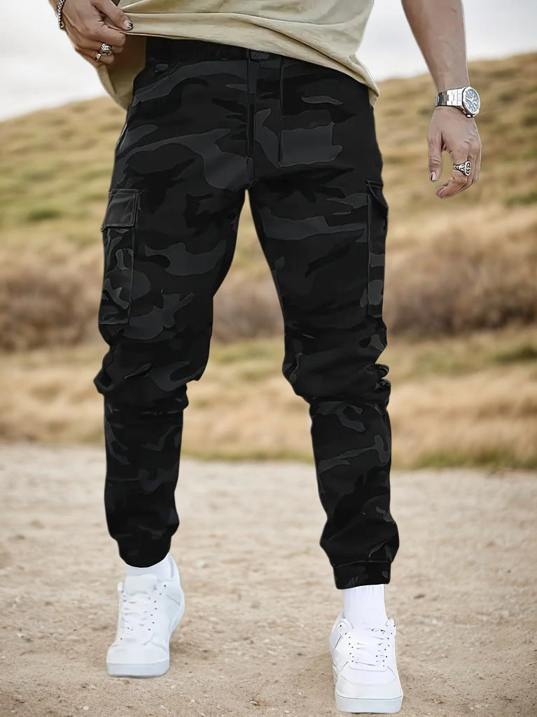 Camouflage work trousers