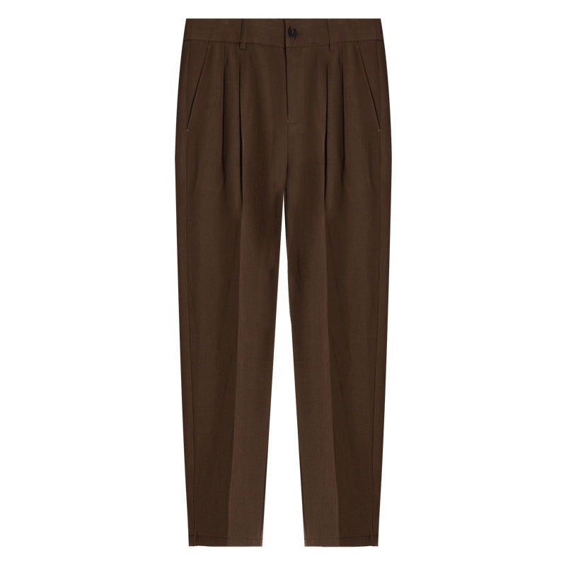 Men's Slim Fit Casual Trousers