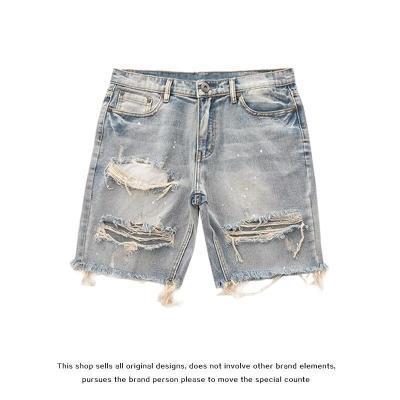 Men's denim shorts