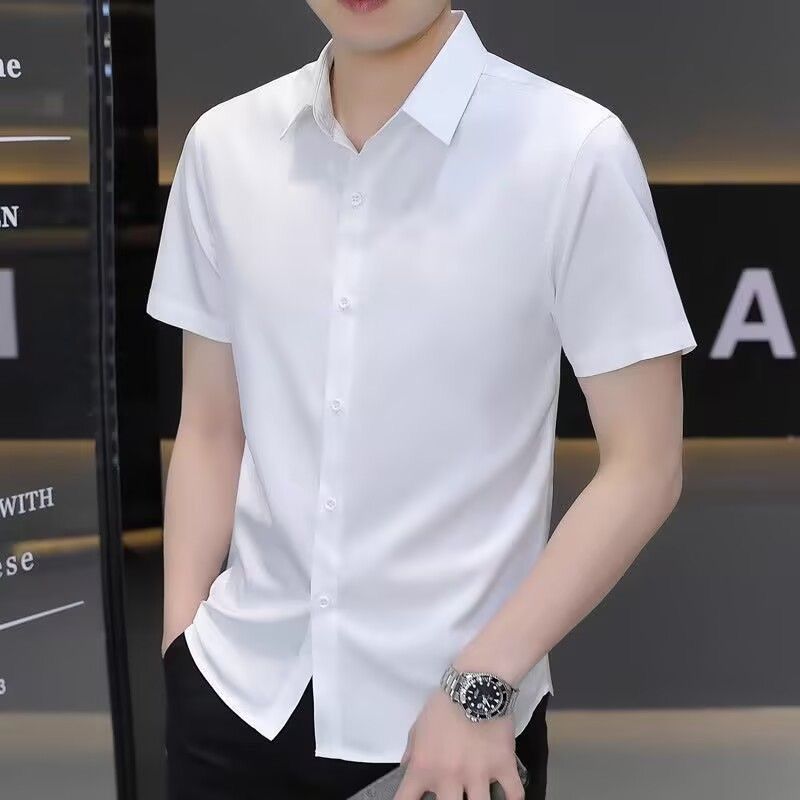 Ice silk men's shirt