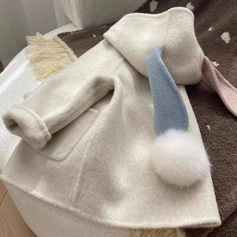 Girls' Wool Coat