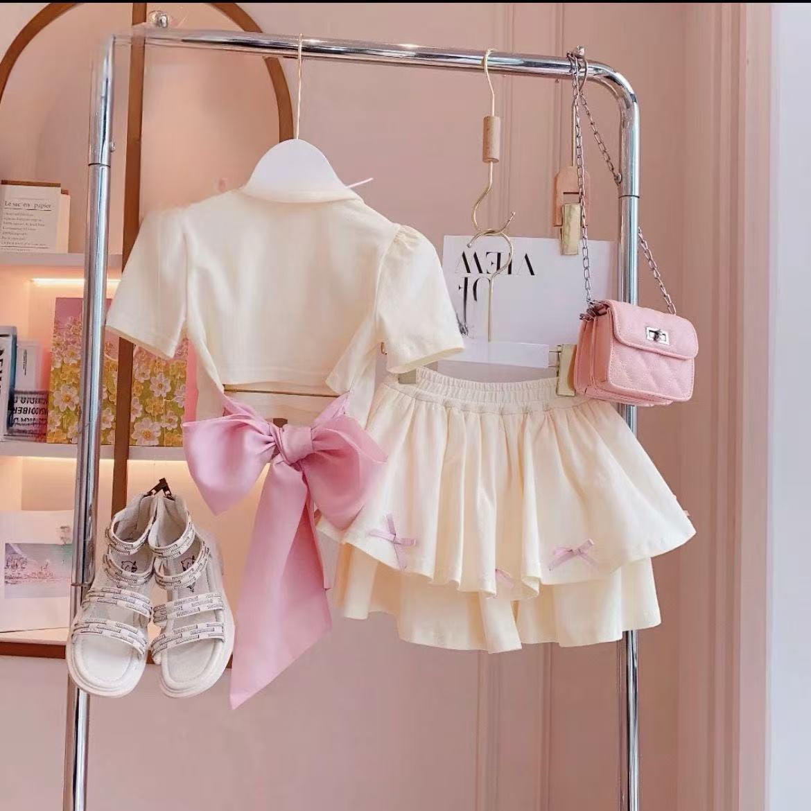 Summer princess dress two-piece set