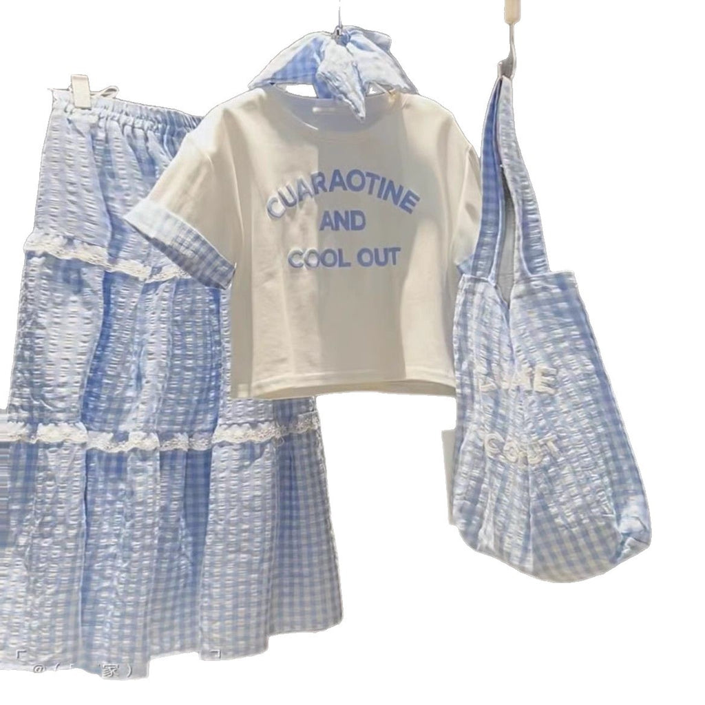 Girls' Clothing - Two-piece skirt suit