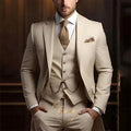 Elegant Three-Piece Suit Set