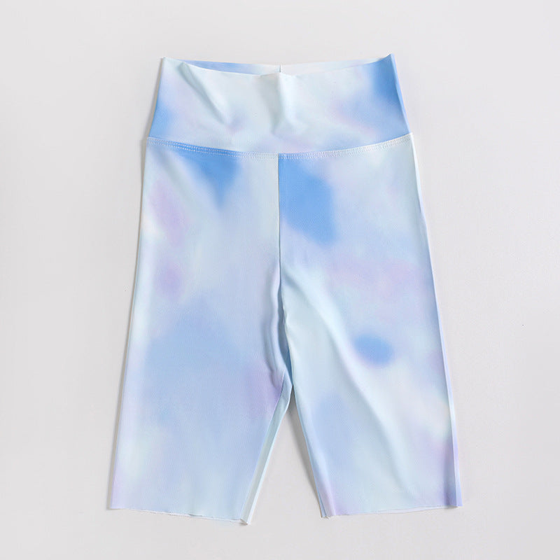 Girls' Ice Silk Yoga Leggings