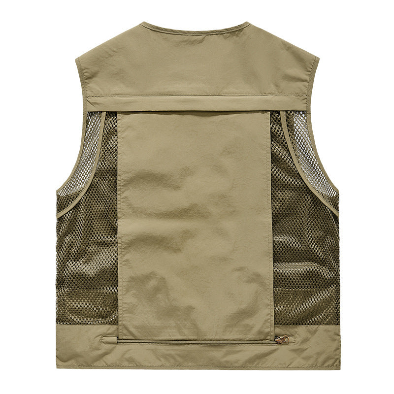 Men's Quick-Dry Outdoor Mesh Vest