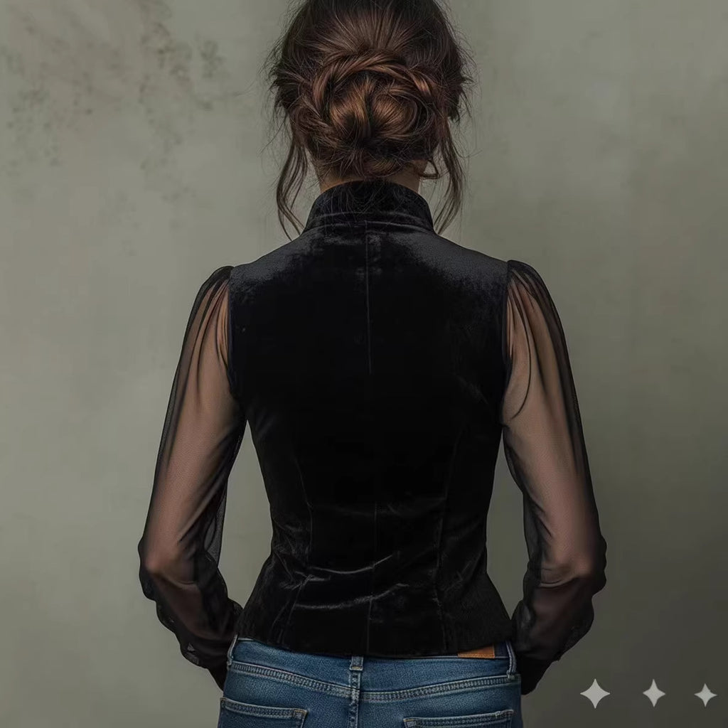 Velvet Blouse