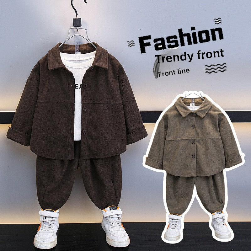Corduroy Casual Set