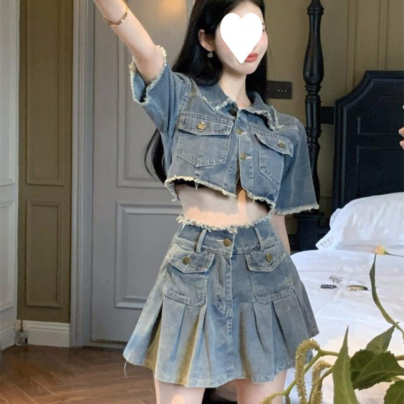 Shirt Denim Suit
