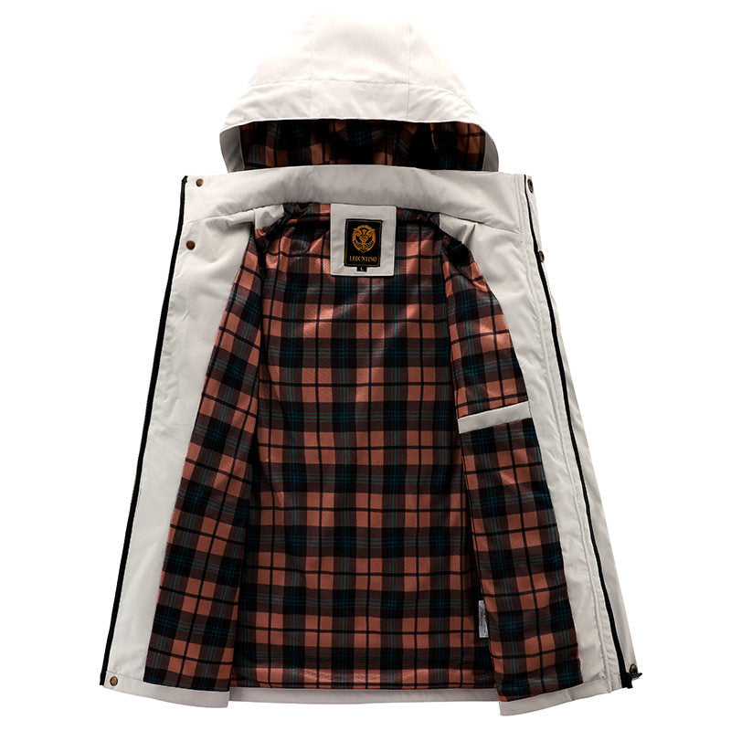 Men's Hooded Parka Jacket
