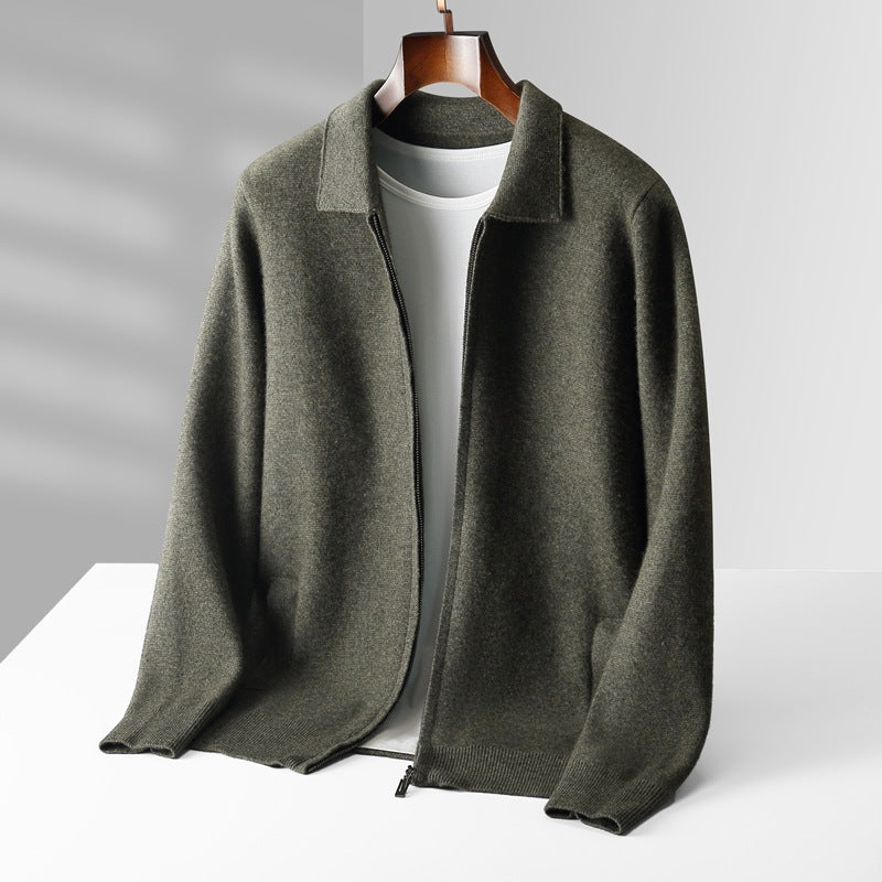 Men's Wool Cardigan