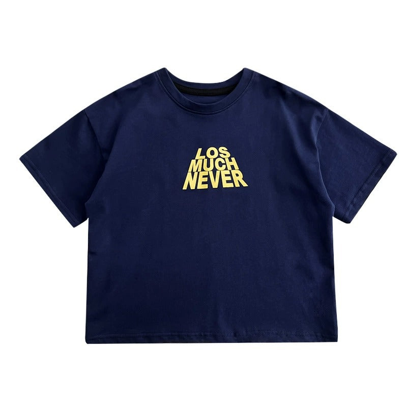 Boys' Cotton Short Sleeve T-Shirt