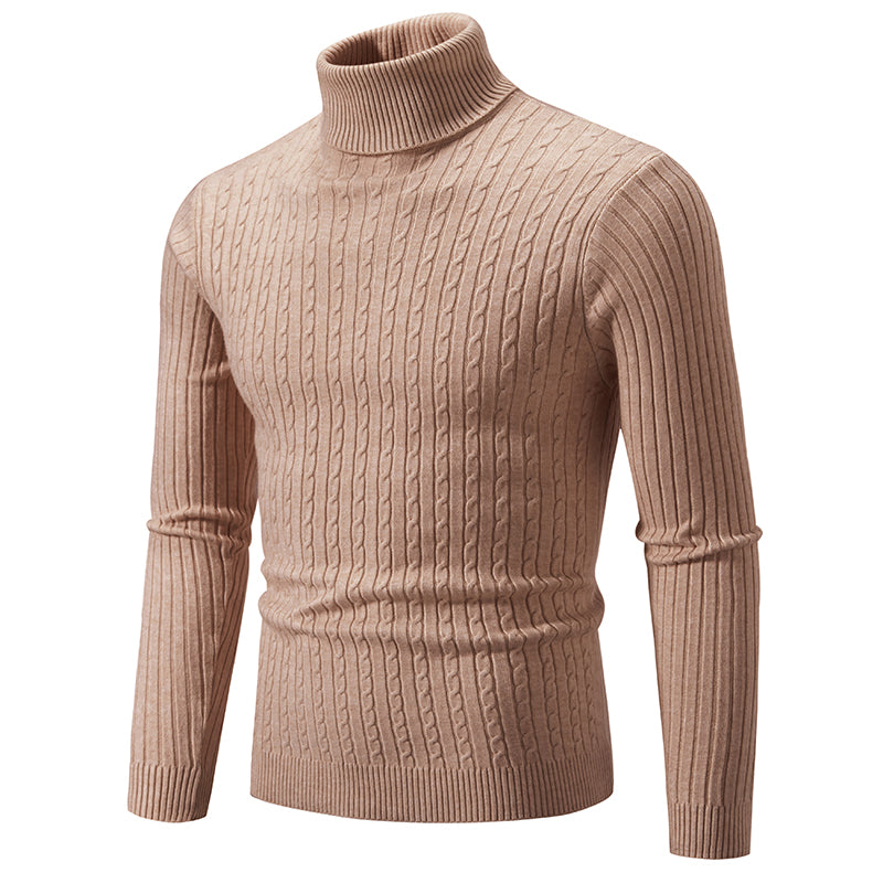 Men's Twist Knit Pullover Sweater