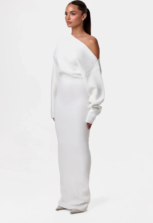 Elegant Long Sleeve Women's Dress