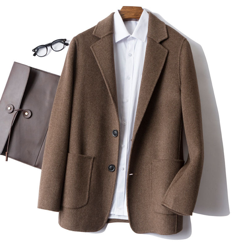 Men's New Double-Sided Cashmere Coat