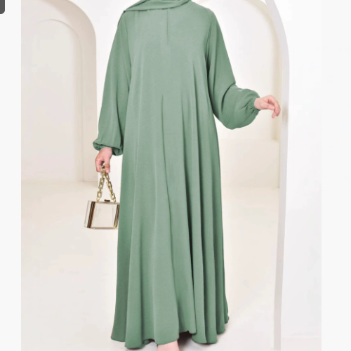 Multi-color Casual dress Robe