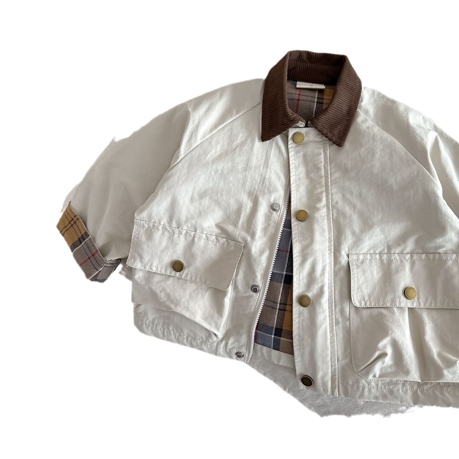 Children's Contrast Collar Jacket