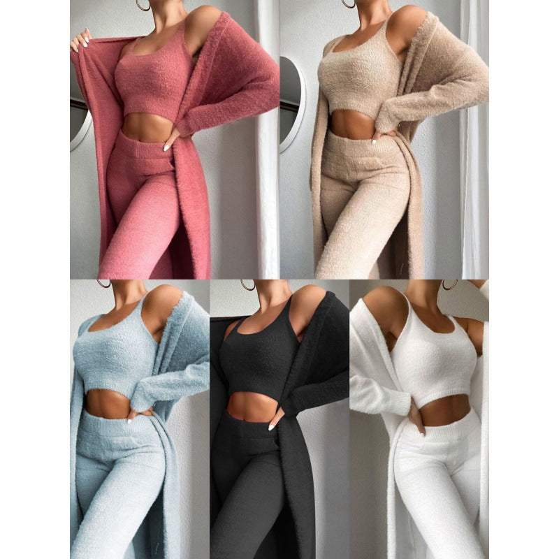 Three-piece suit set