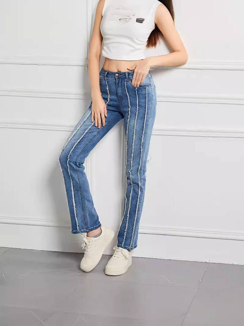Women's Slim Fit Mid-Rise Stretch Jeans