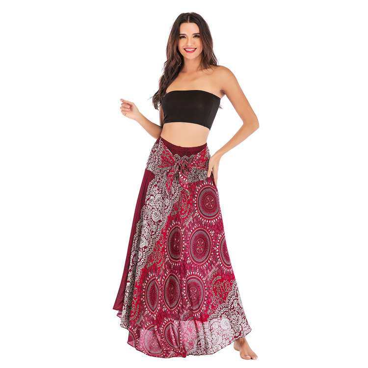 Women's cotton dress - Two-way wear style