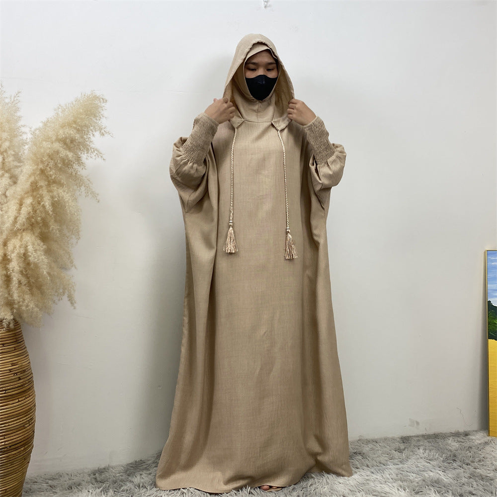 Women's Islamic Dress - Hooded Robe