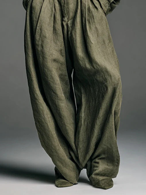 Long-sleeved cardigan and pants set