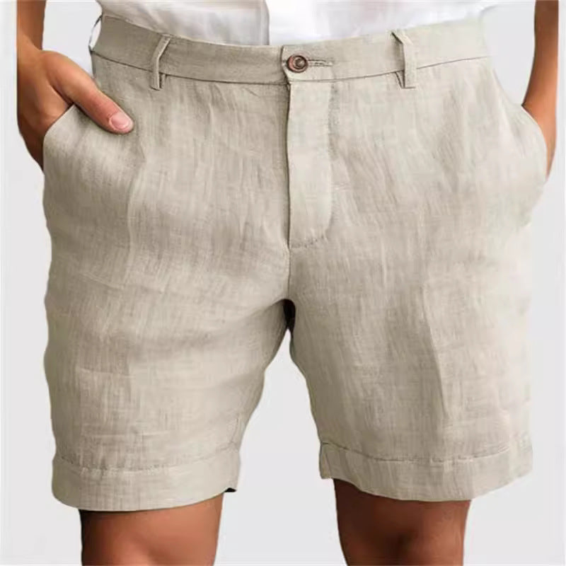 Men's linen shorts