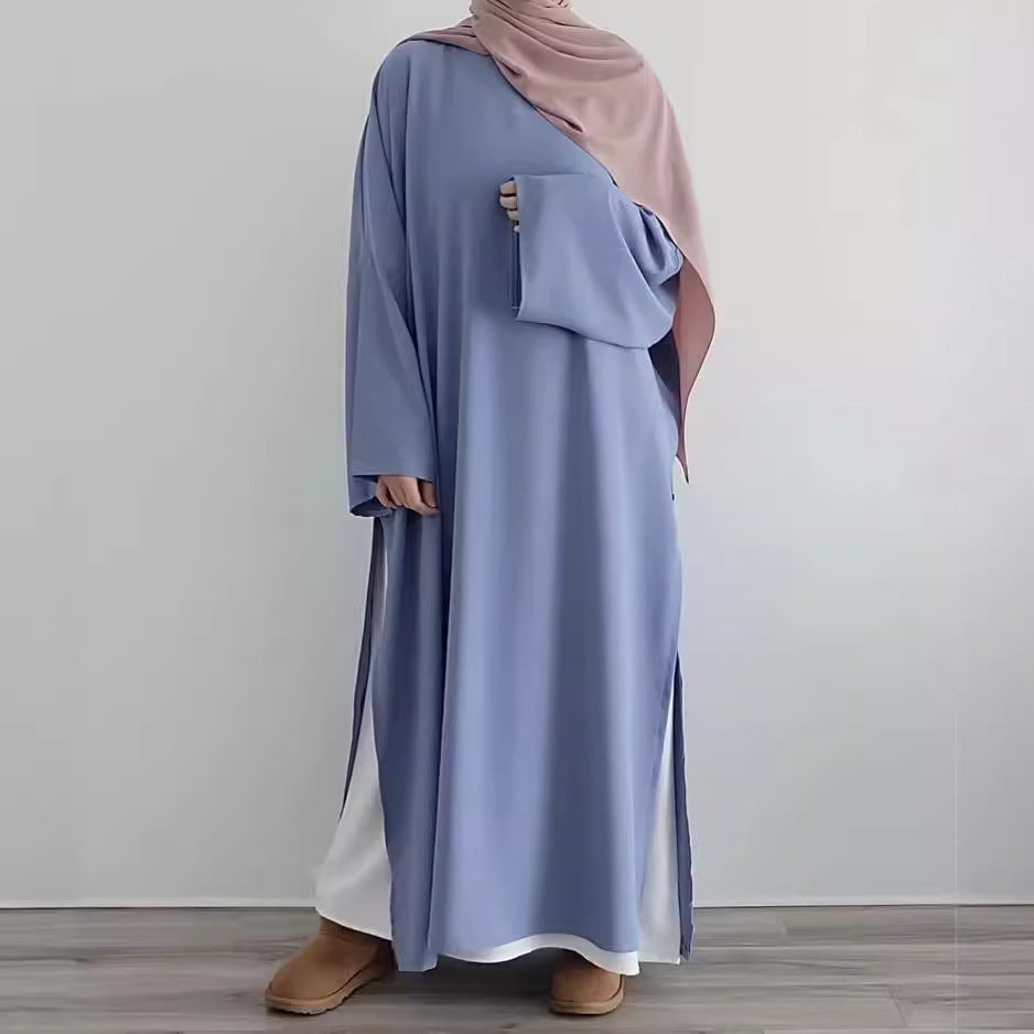 Women's Two-piece Robe and Dress Set