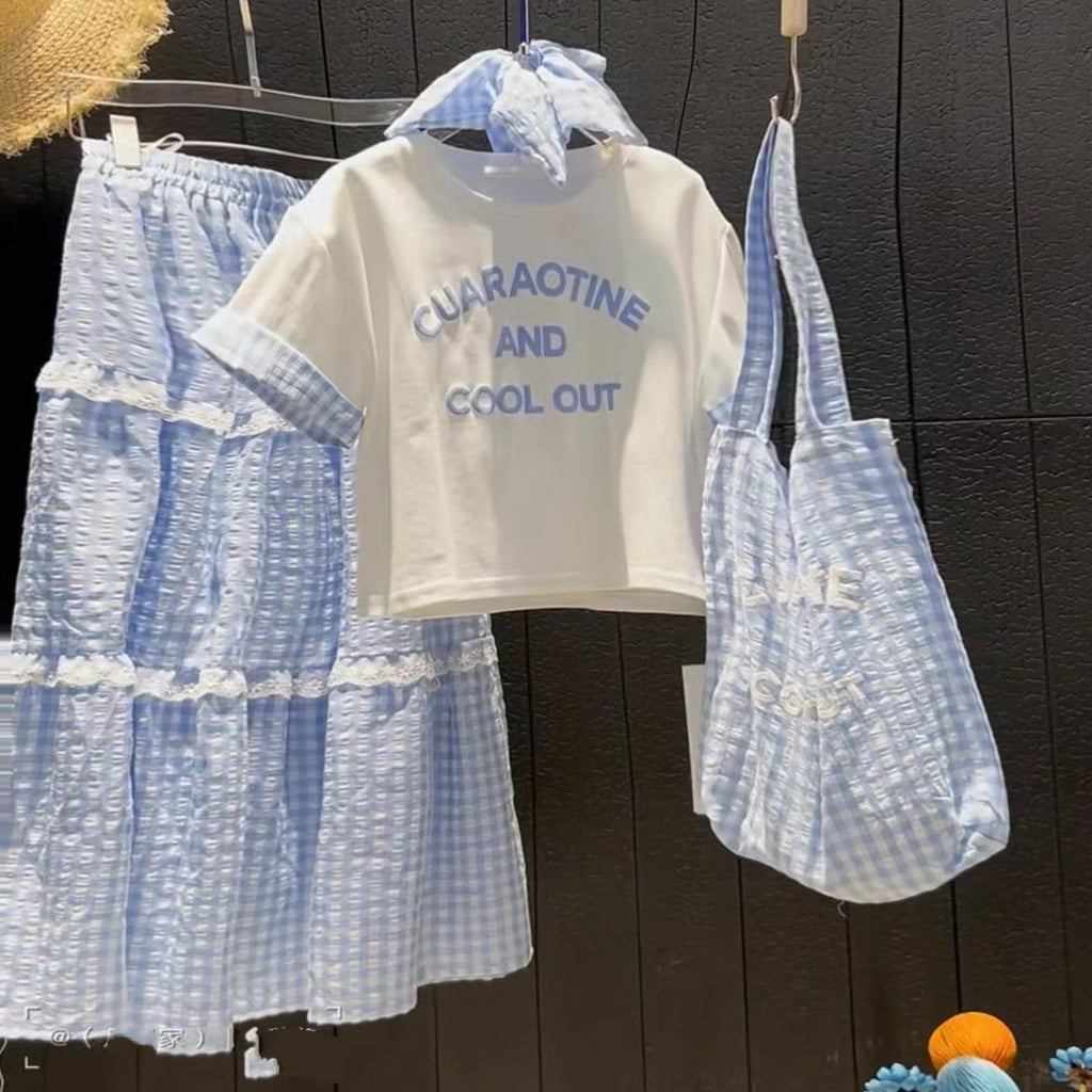 Girls' Clothing - Two-piece skirt suit