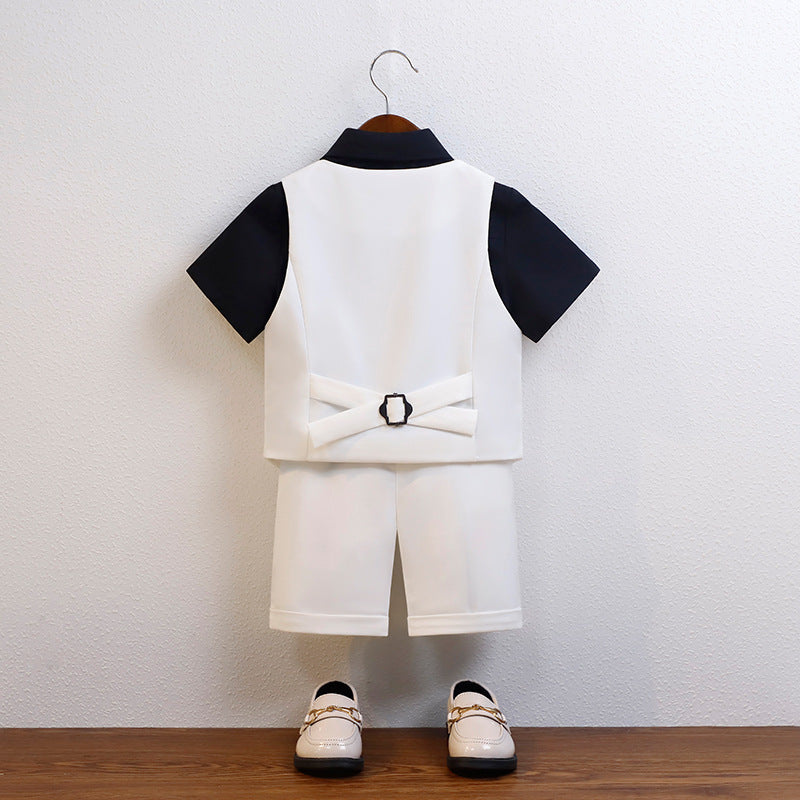Boys' Formal Vest Suit Set